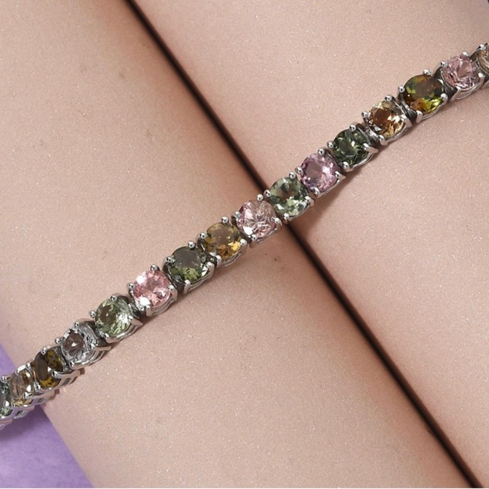 Multi Tourmaline Bracelet. New